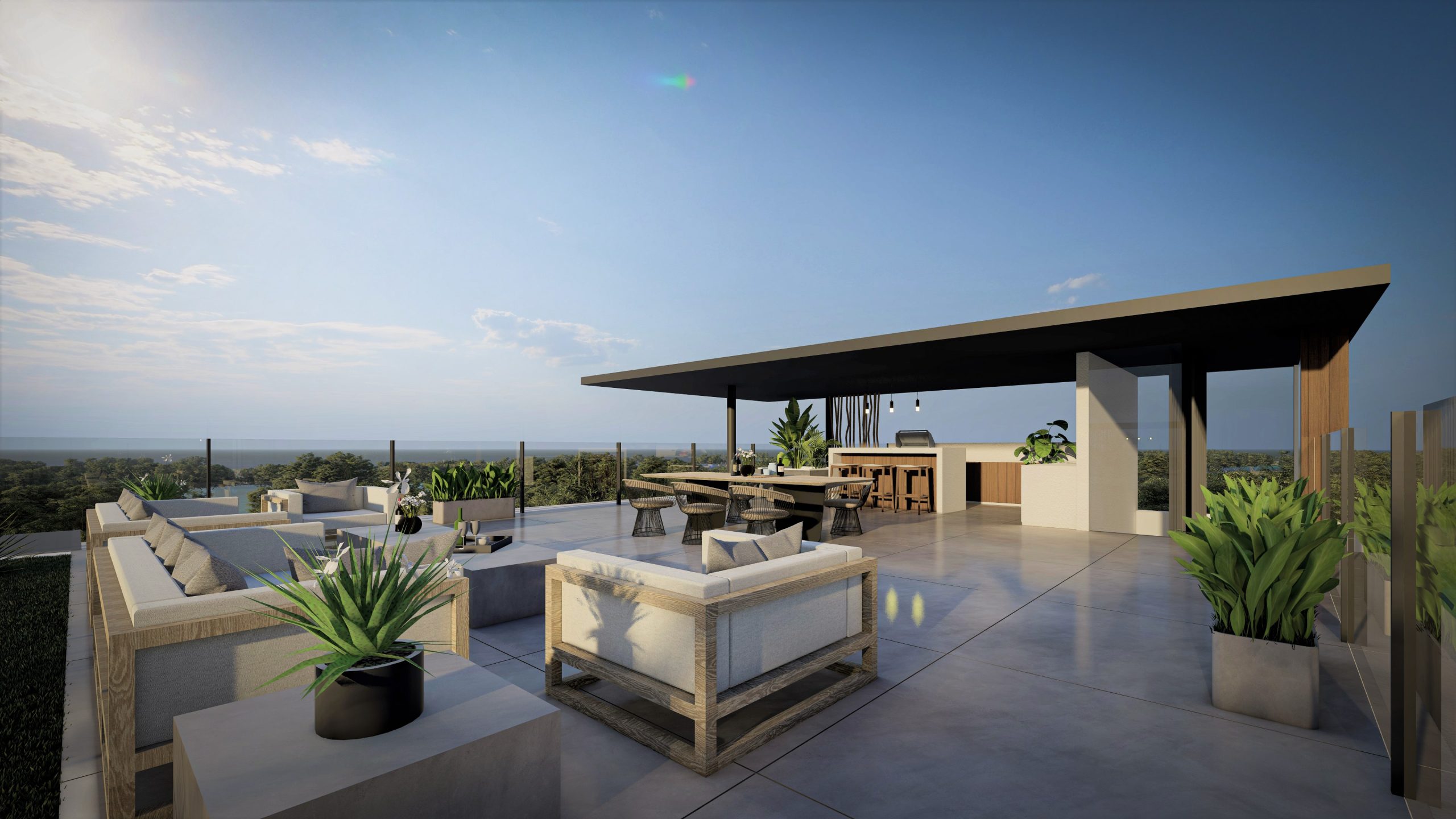 RESIDENCE TYPE 2_LOUNGE ROOF TOP A