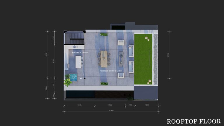 001 RESIDENCE TYPE 1_ROOF TOP